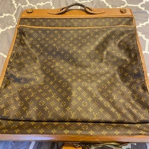 Vintage Louis Vuttion Authentic Garment Travel Bag